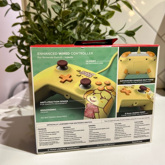 NWT Nintendo Switch Wired Animal Crossing Controller - Picture 4 of 4